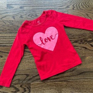 Valentine’s Day Shirt/ Heart Shirt - Worn Once